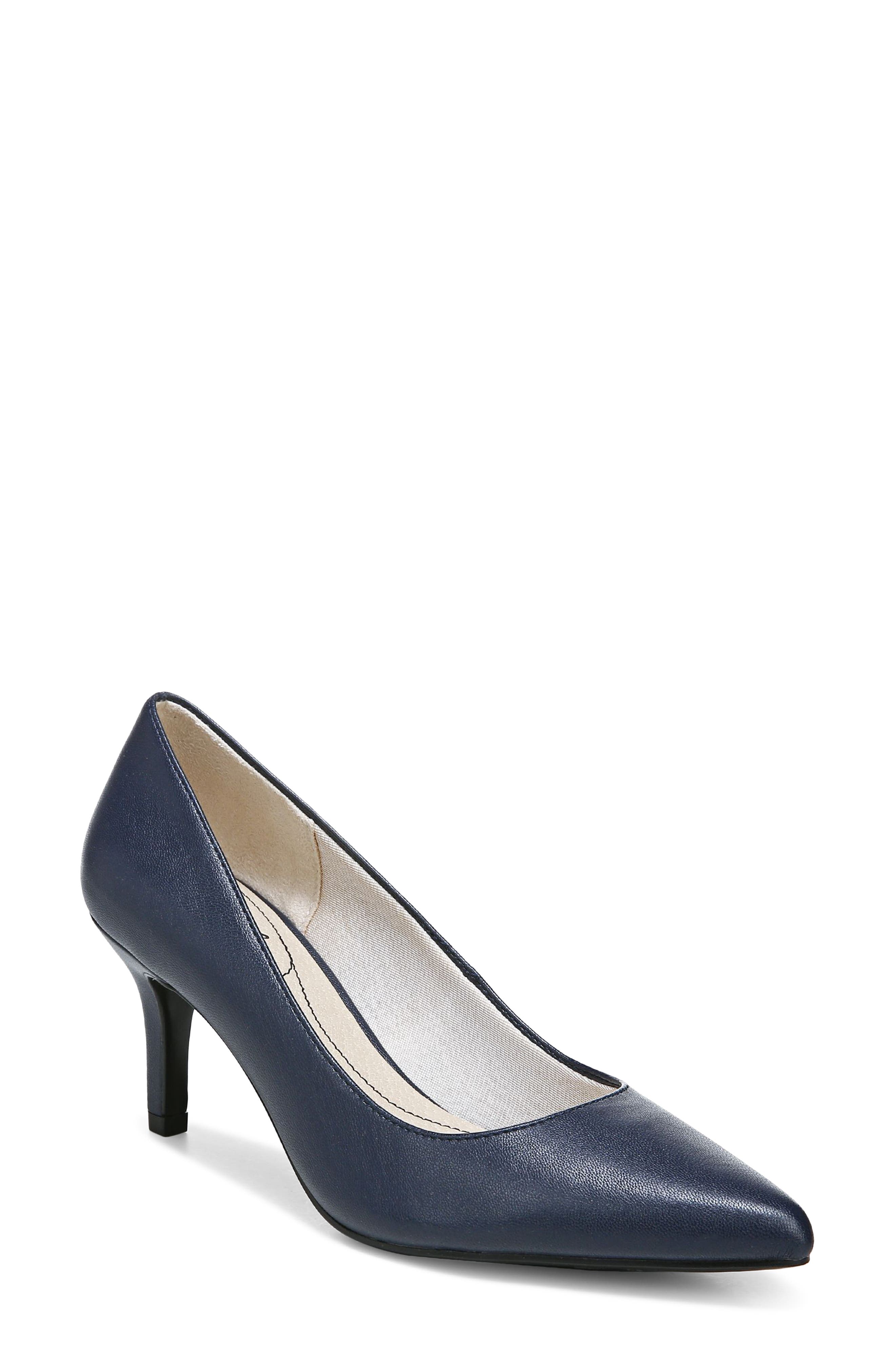 navy blue dress shoes for women